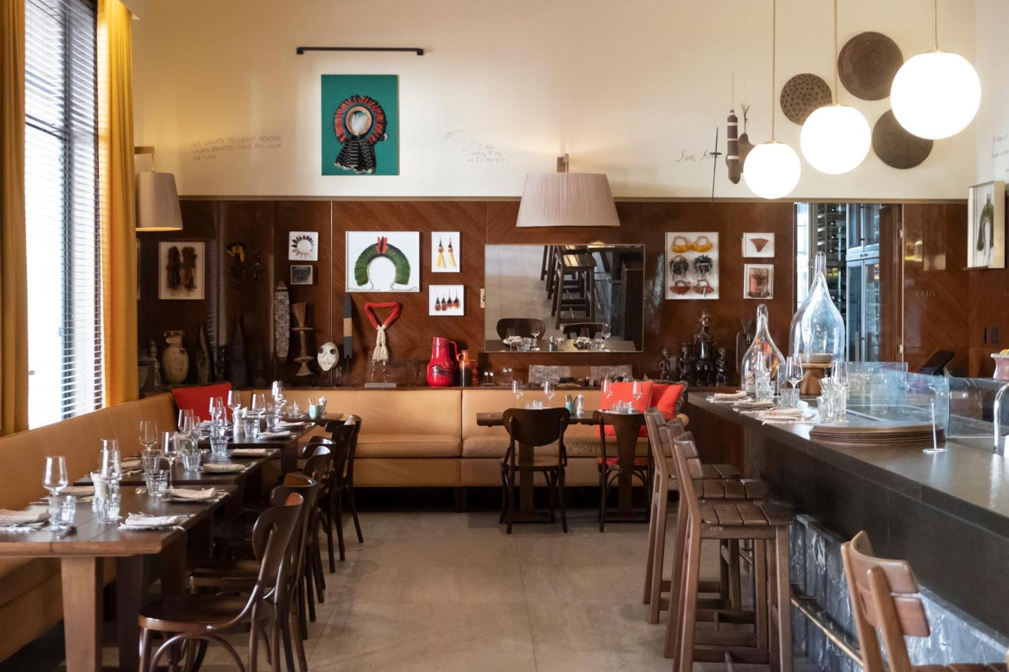 Rosewood Sao Paulo Hotel ภายนอก รูปภาพ Interior of the restaurant